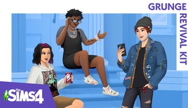 The Sims 4 Grunge Revival Kit